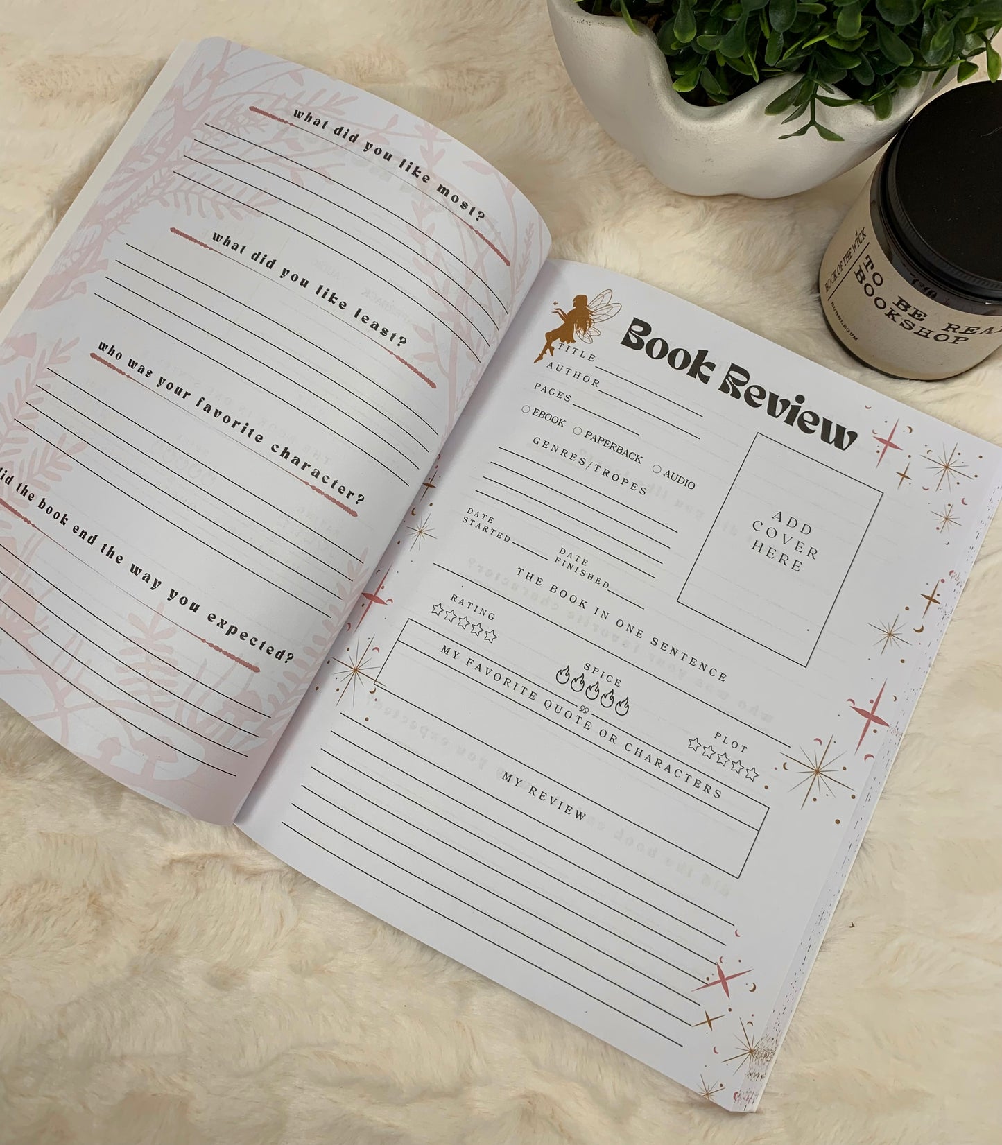 Fantasy Themed Reading Journal