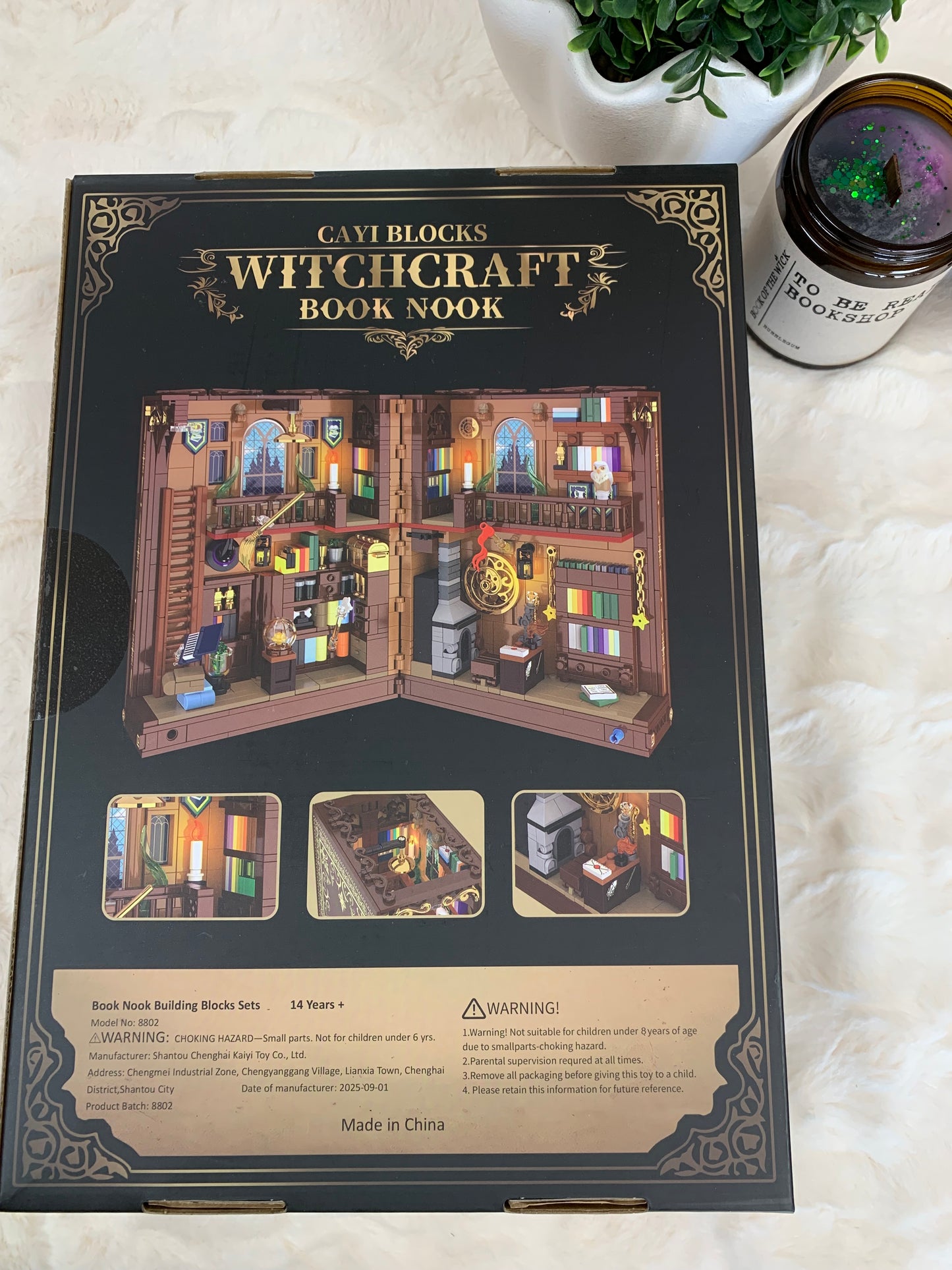 Witchcraft Book Nook Kit