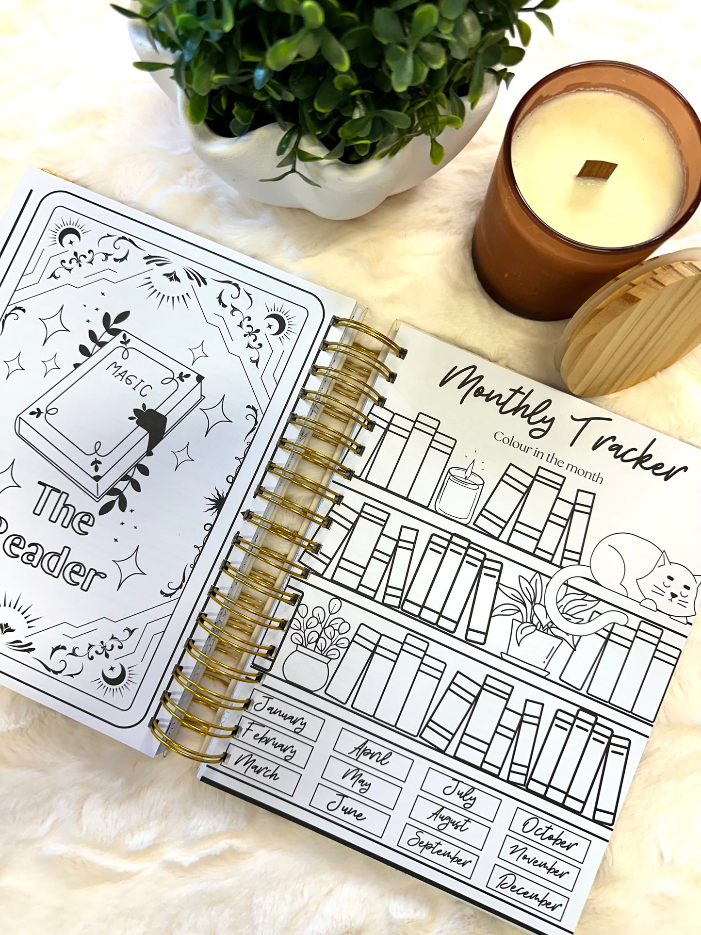 Spiral Reading Journal