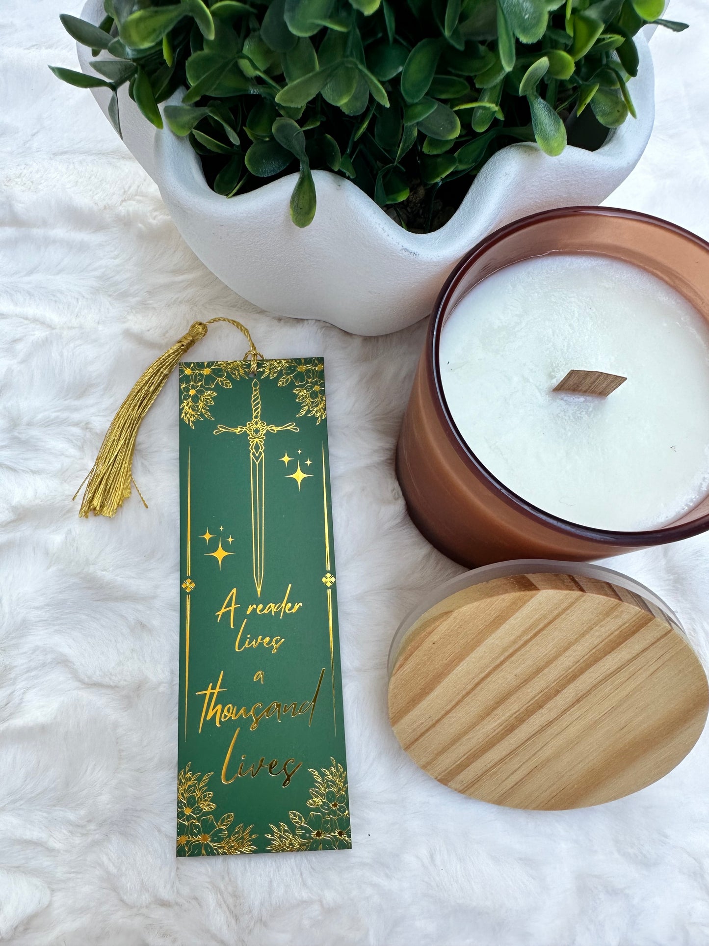 Foiled Tassel Bookmarks