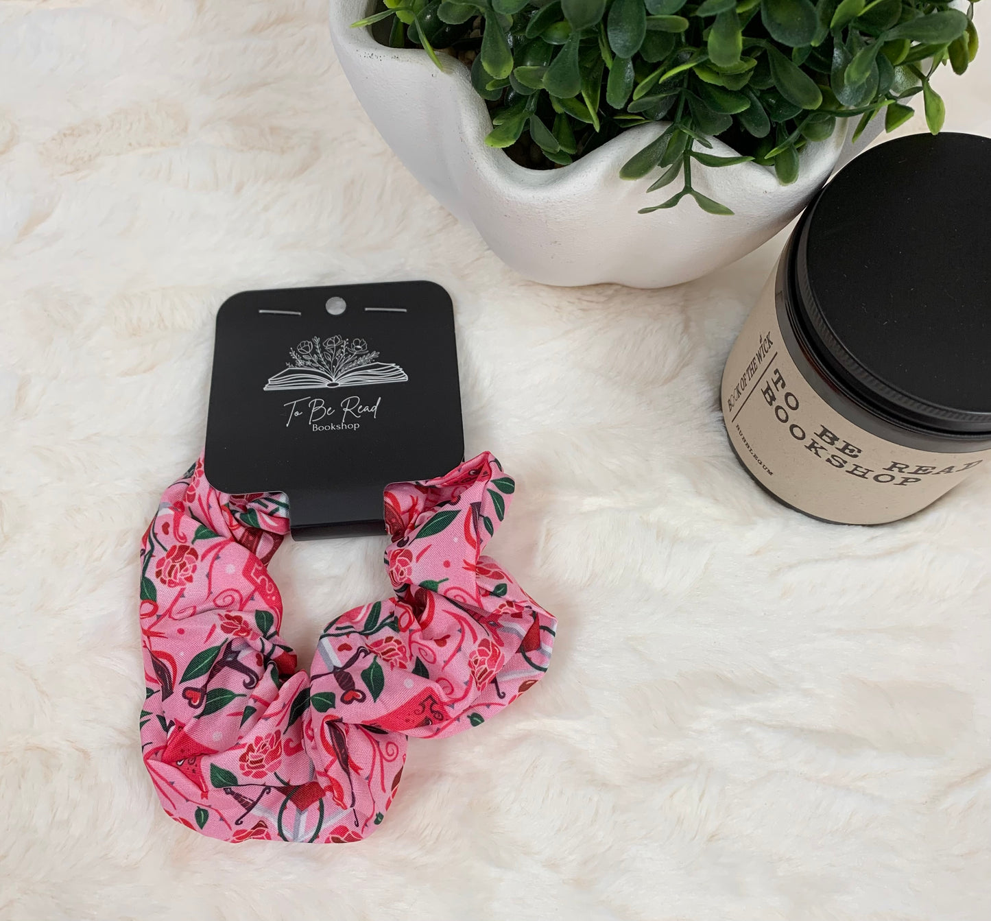 Bookish Hair Scrunchies
