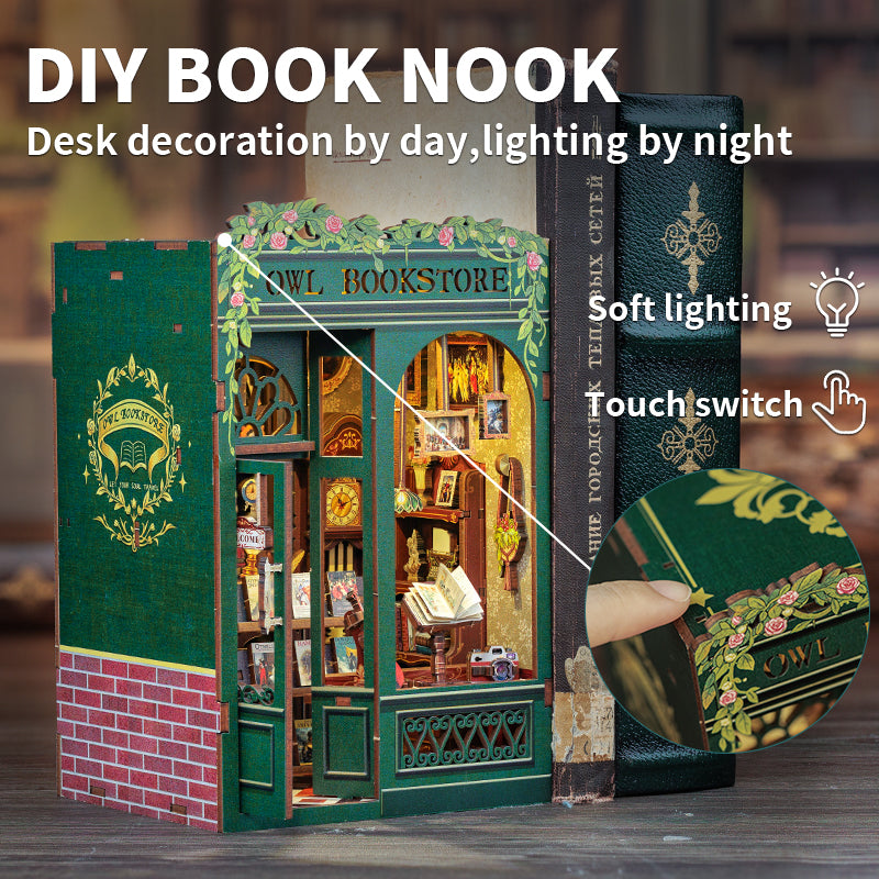 Owl Bookstore Book Nook