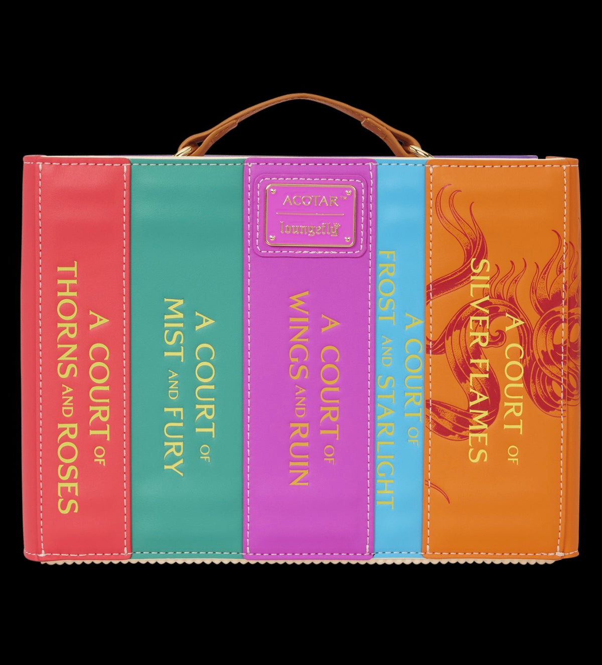 PRE ORDER- A Court of Thorns and Roses – Book Series Figural Crossbody Bag