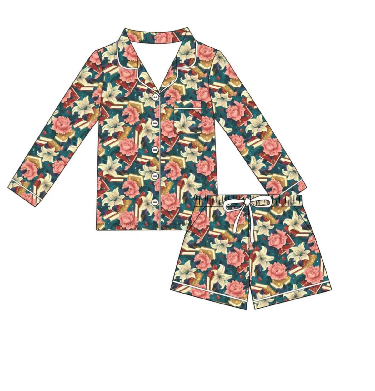 Satin Bookish Pjs
