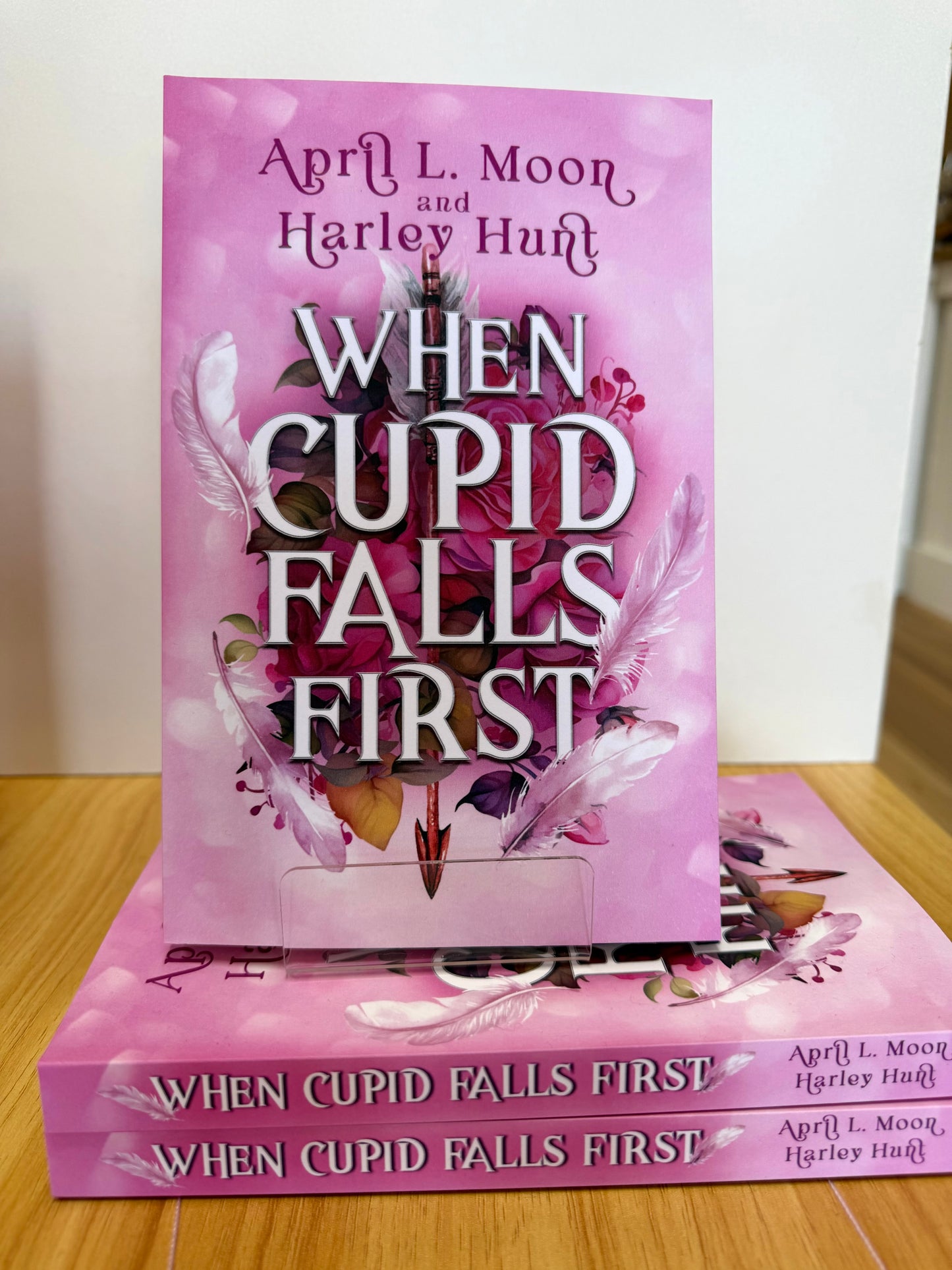 When Cupid Falls First by April Moon and Harley Hunt