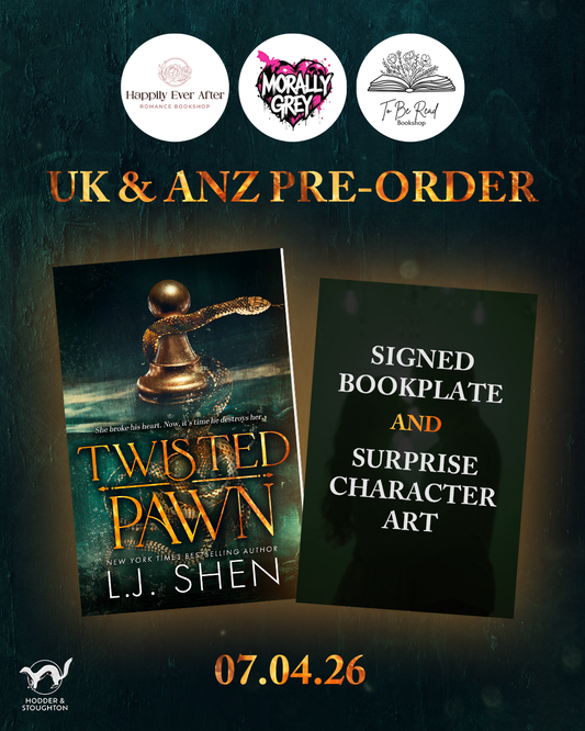 Pre Order Twisted Pawn by L.J Shen