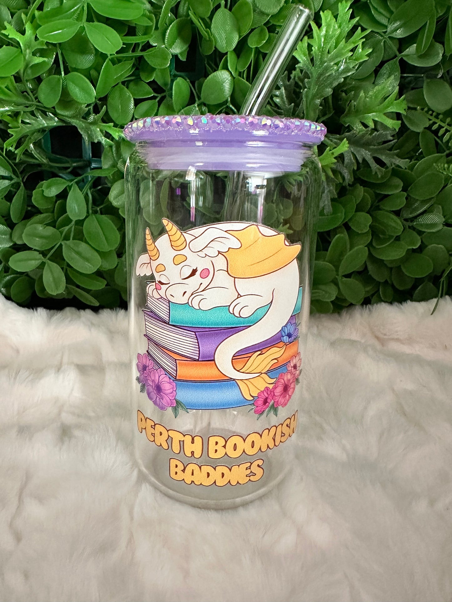 PBB Sleeping Dragon Glass Tumbler