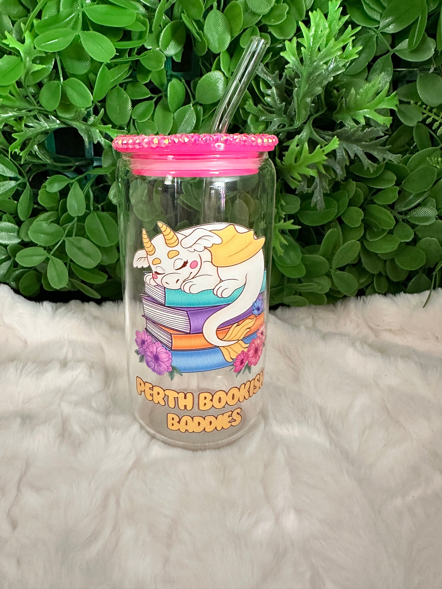 PBB Sleeping Dragon Glass Tumbler