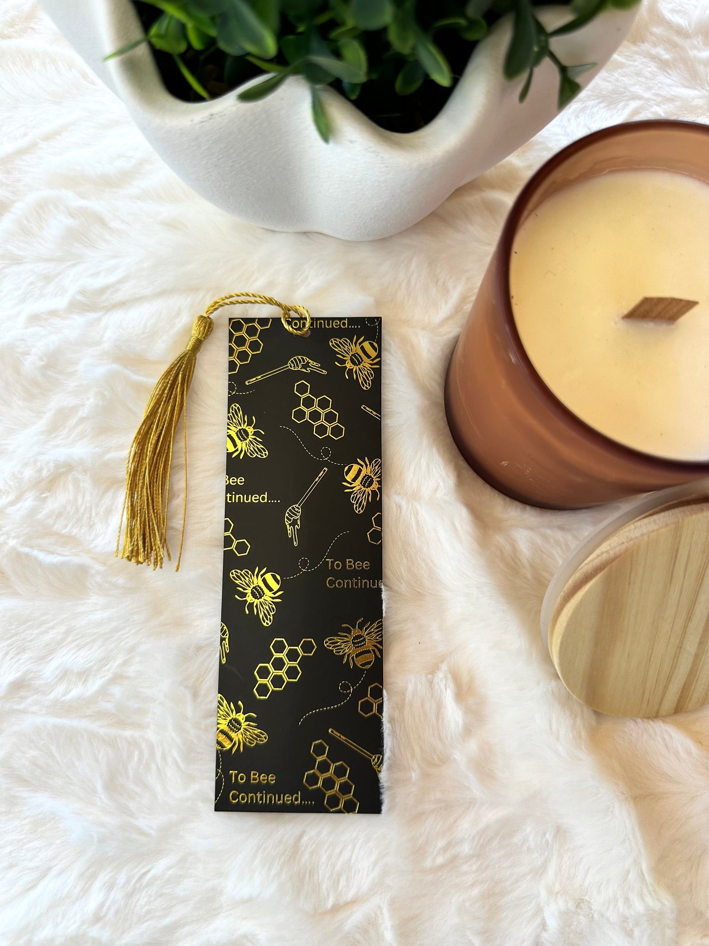 NEW Foil Tassel Bookmarks