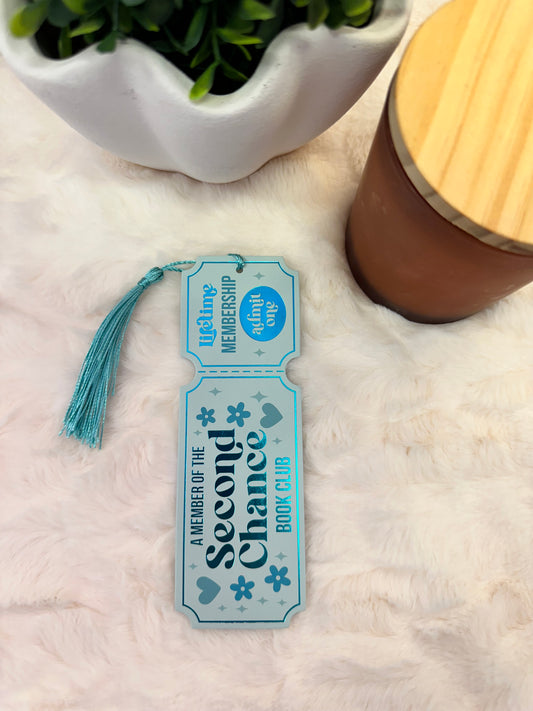 Ticket Sub Foiled Bookmarks