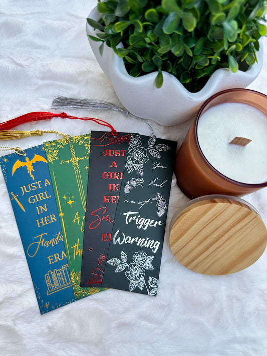 Foiled Tassel Bookmarks
