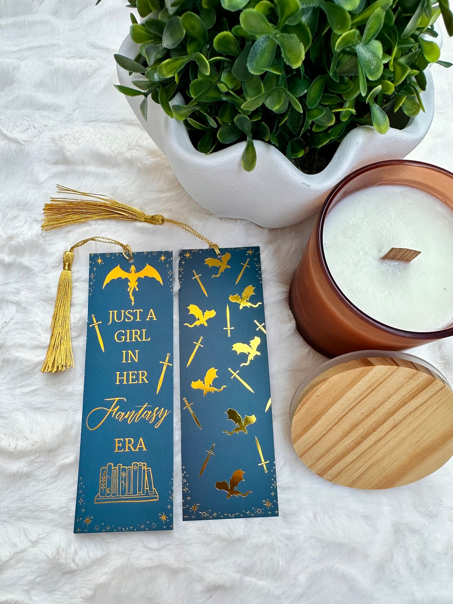 Foiled Tassel Bookmarks